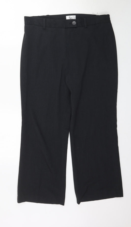 Womens UK Size 14 Klass Regular Fit  Grey Trousers