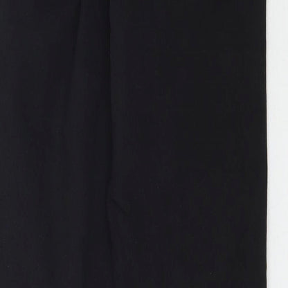 Matalan Womens Black  Denim Skinny Jeans Size 8 L25 in