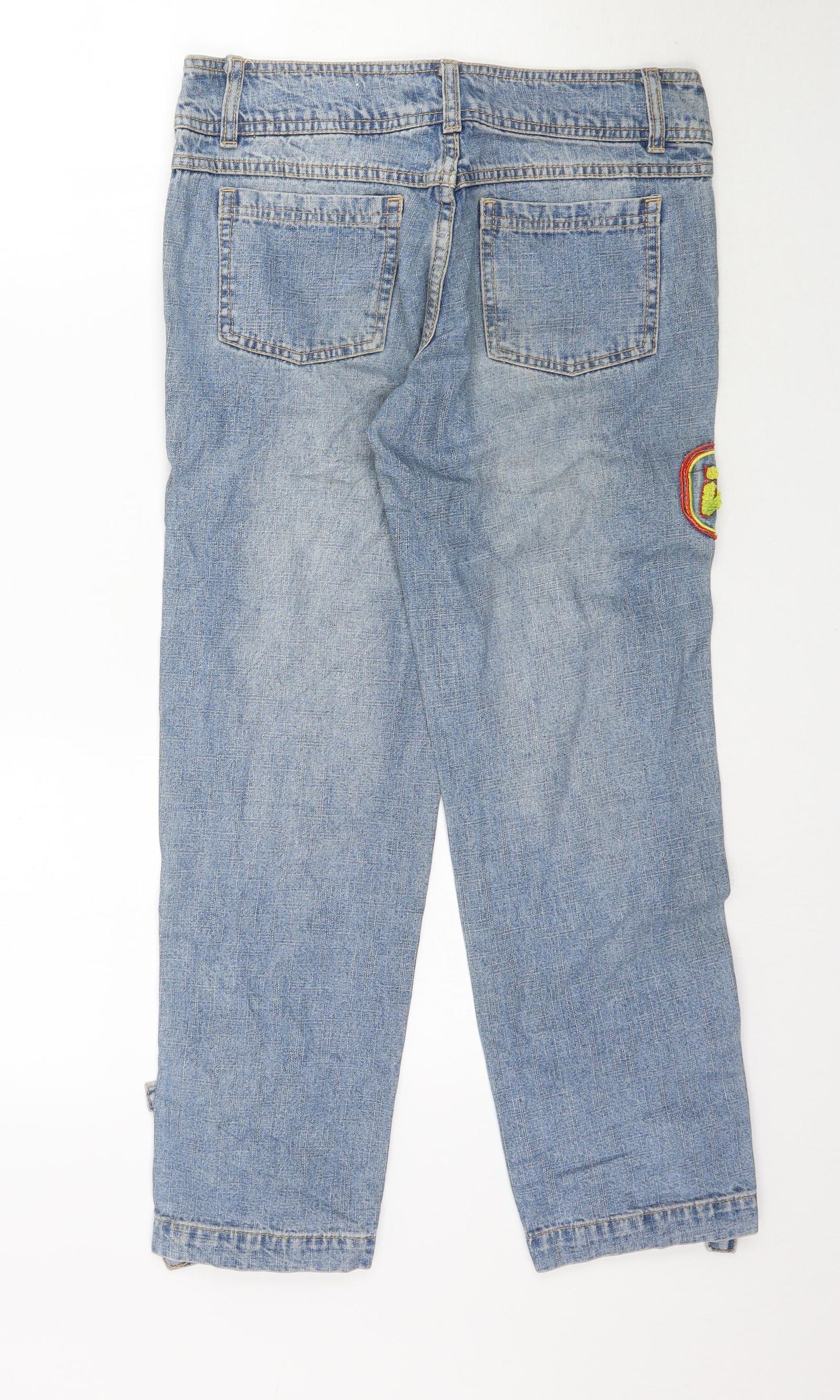 Prisca One Womens Blue  Denim Straight Jeans Size 8 L26 in