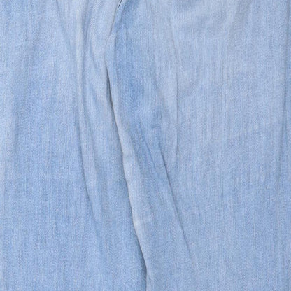 Denim Co. Womens Blue  Denim Skinny Jeans Size 10 L31 in