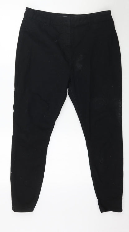 /Denim Womens Black  Denim Skinny Jeans Size 16 L27 in