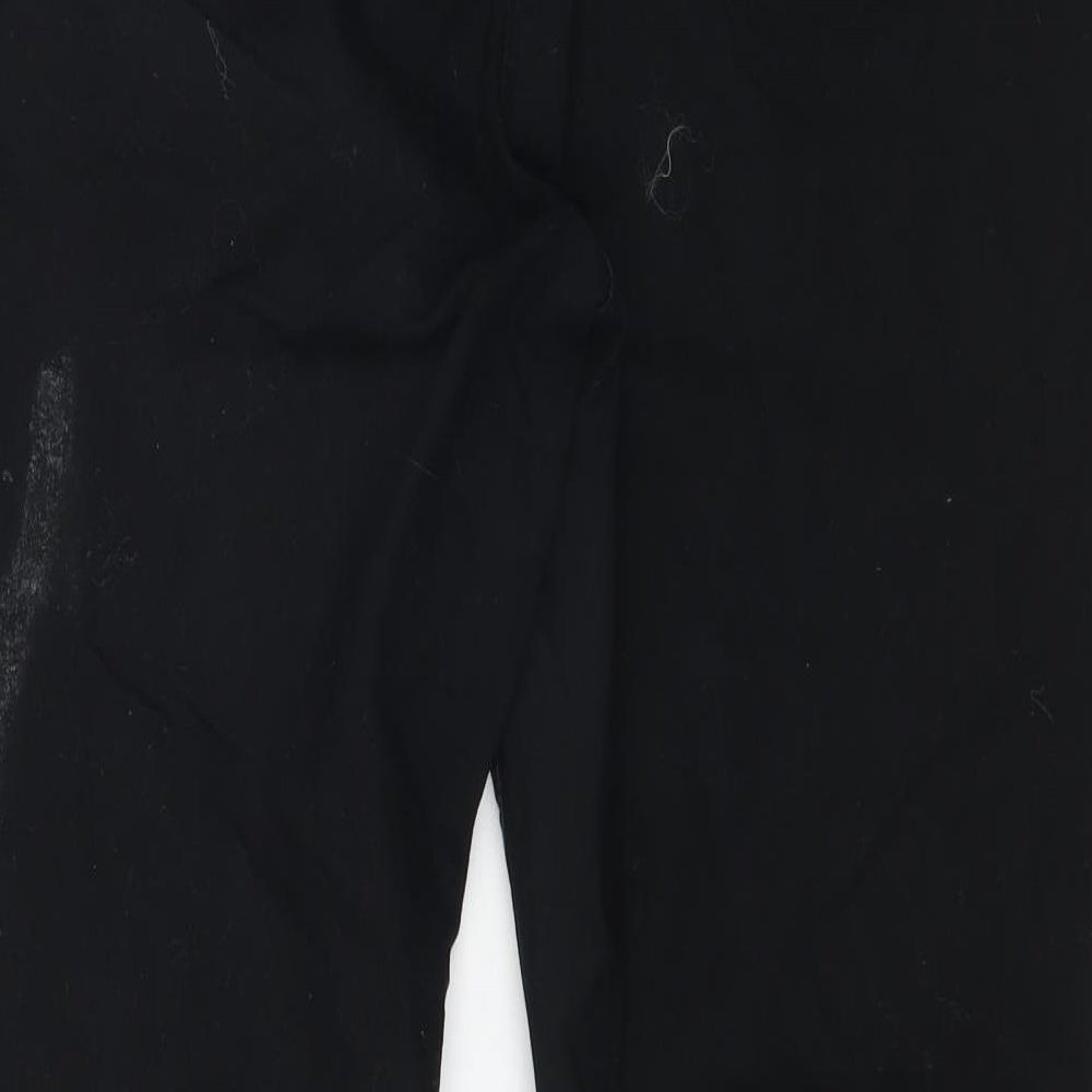 /Denim Womens Black  Denim Skinny Jeans Size 16 L27 in