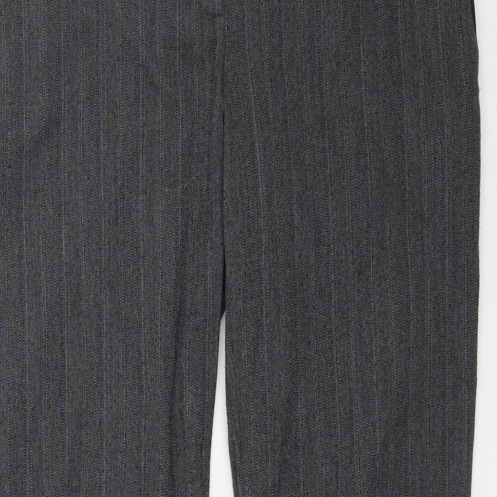 Womens UK Size 14 River Island Regular Fit  Grey Trousers
