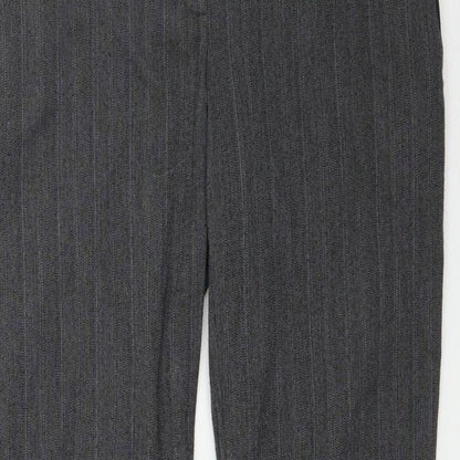 Womens UK Size 14 River Island Regular Fit  Grey Trousers