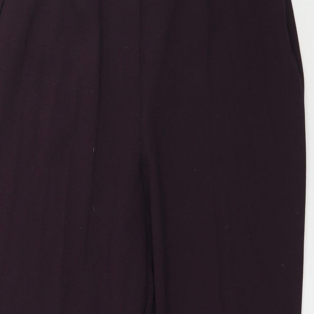 Oscar B. Womens Purple   Trousers  Size 16 L28 in
