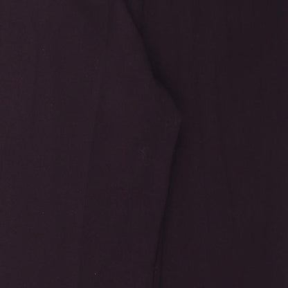 Oscar B. Womens Purple   Trousers  Size 16 L28 in
