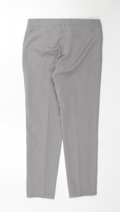 Womens UK Size 10 Bpc Regular Fit  Grey Trousers