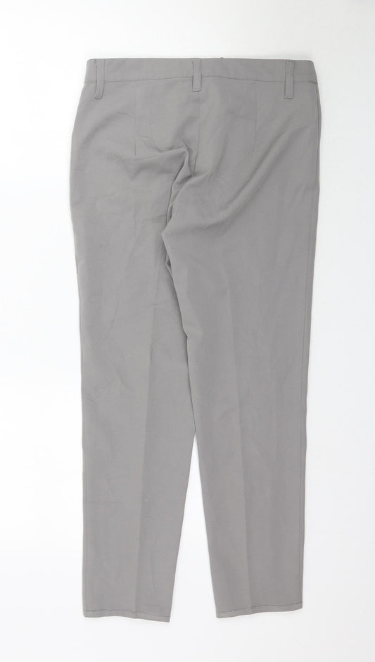 Womens UK Size 10 Bpc Regular Fit  Grey Trousers