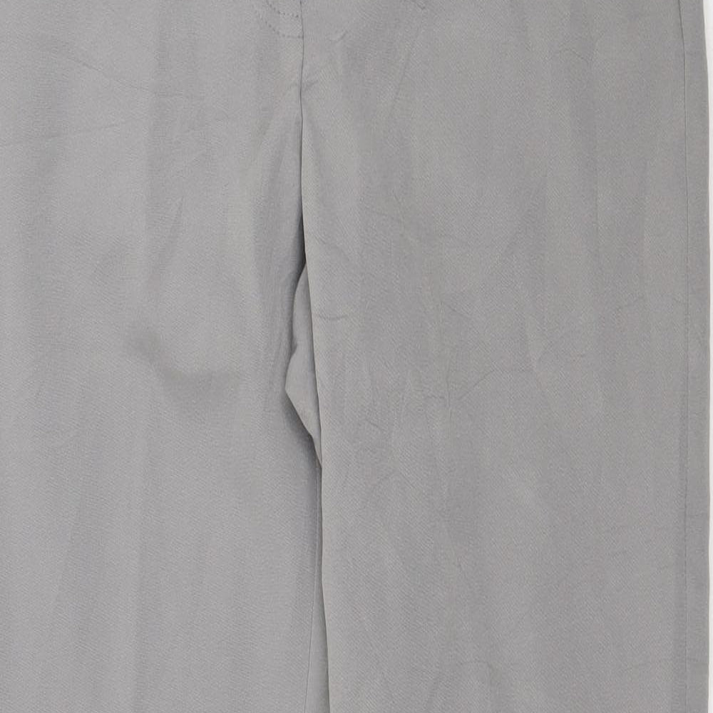 Womens UK Size 10 Bpc Regular Fit  Grey Trousers