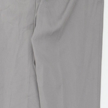 Womens UK Size 10 Bpc Regular Fit  Grey Trousers