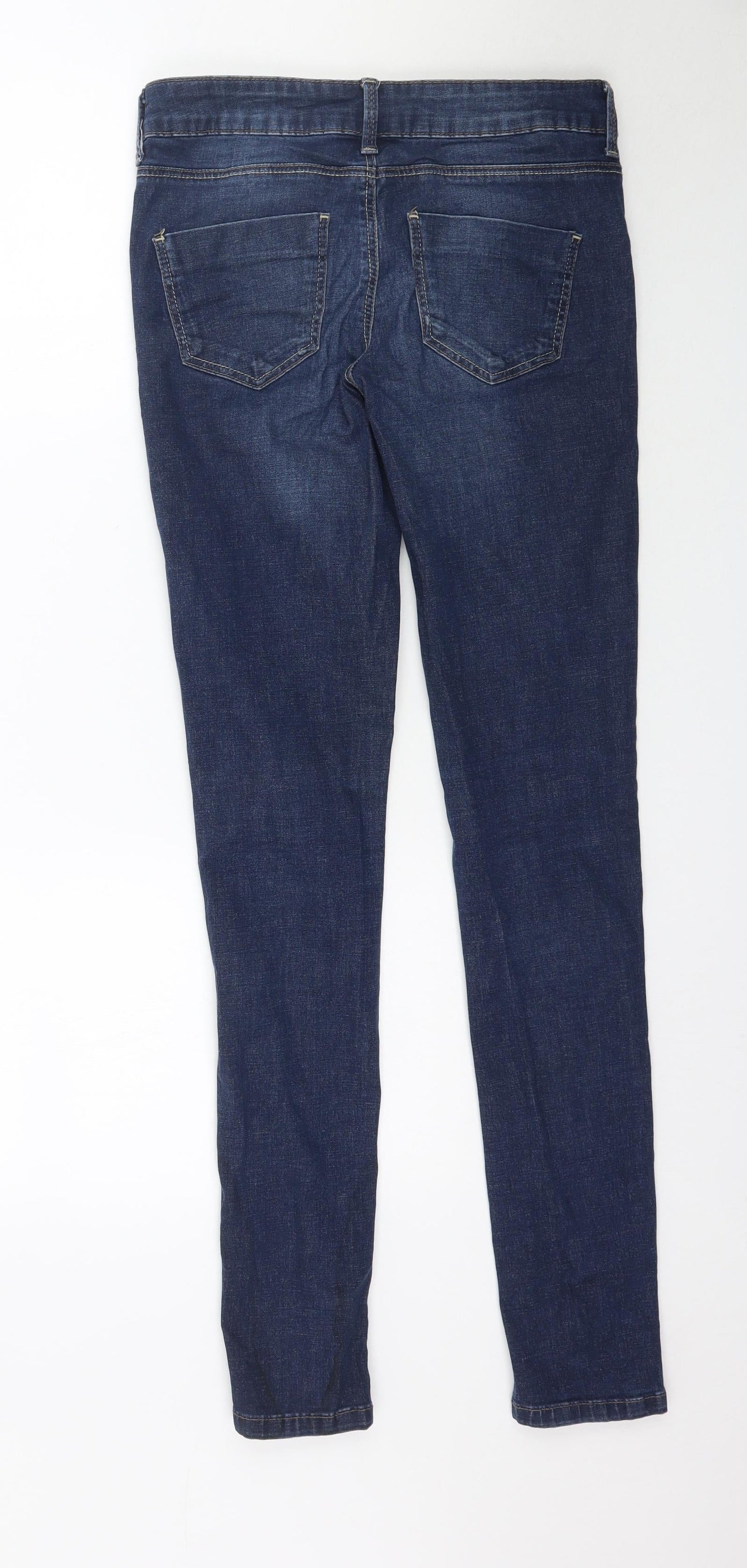 Denim Co Womens Blue  Denim Skinny Jeans Size 8 L32 in