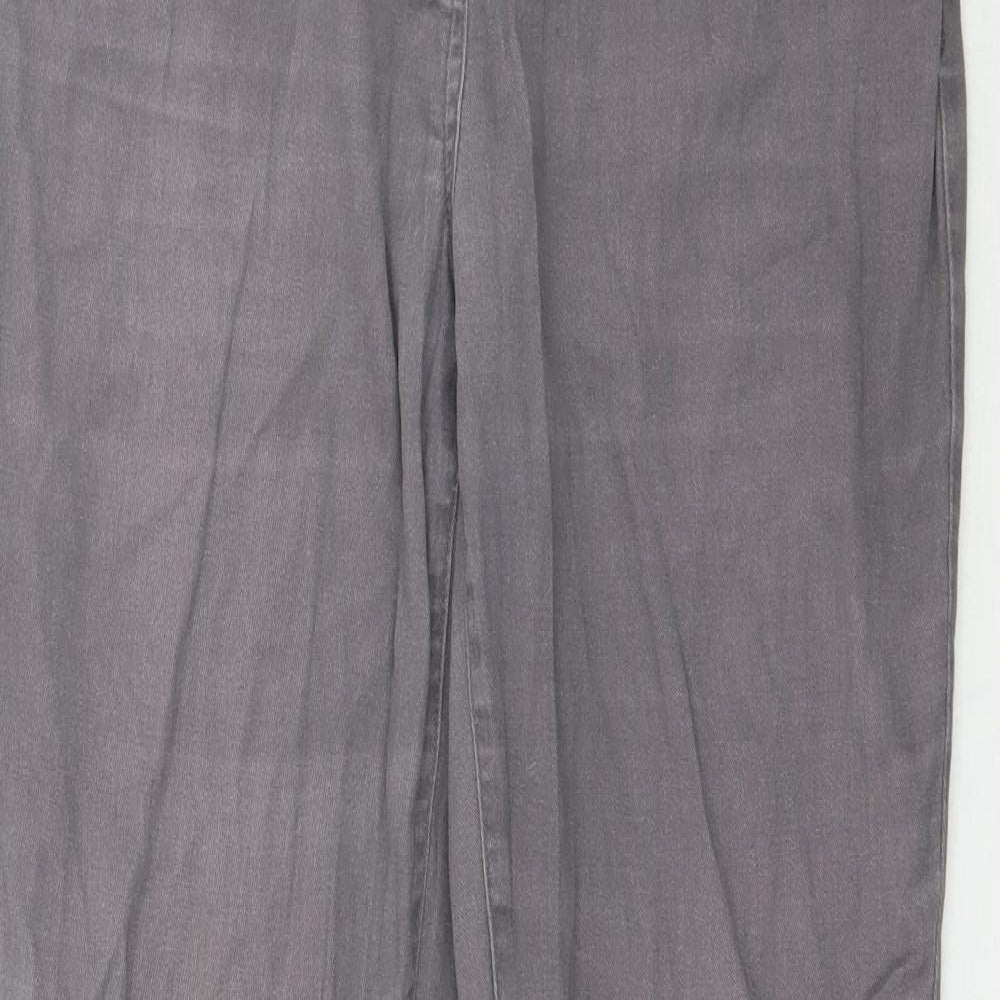 Womens UK Size 8 Wallis Regular Fit Skinny Grey Jeans