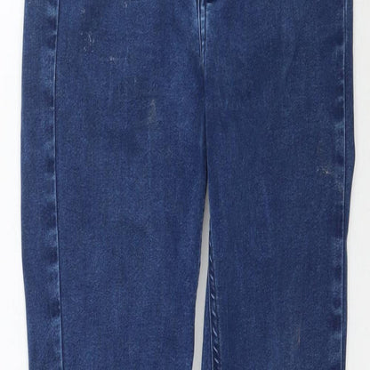 River Island Womens Blue  Denim Skinny Jeans Size 6 L28 in