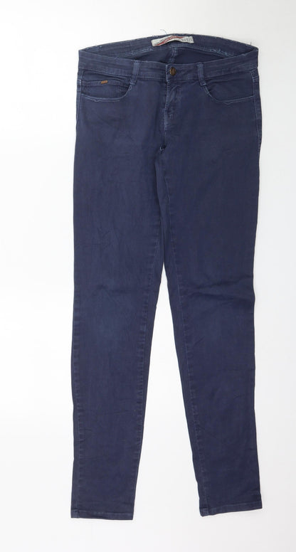 Core Denim Womens Blue  Denim Skinny Jeans Size 8 L32 in