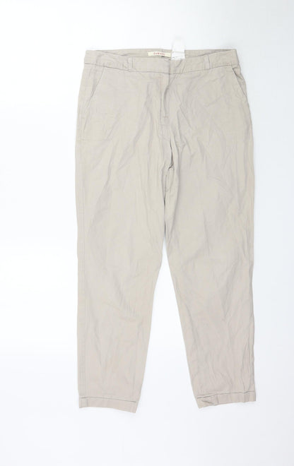 Camaieu Womens Beige   Trousers  Size M L25 in