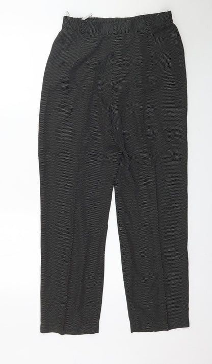 Gerry Weber Womens Black Polka Dot  Trousers  Size 12 L28 in
