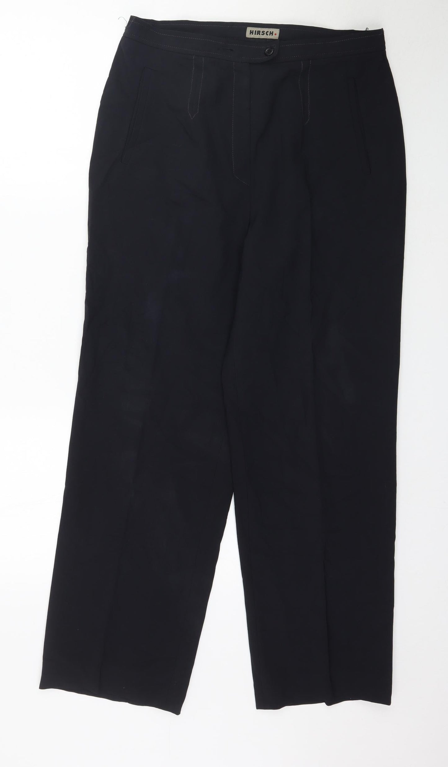 Hirsch Womens Blue   Trousers  Size 32 in L30 in