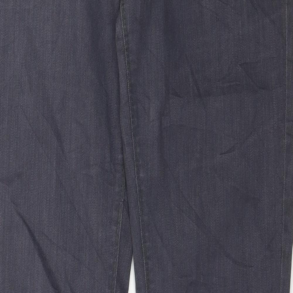 Womens UK Size 12 TALLY WEiJL Regular Fit Skinny Grey Jeans