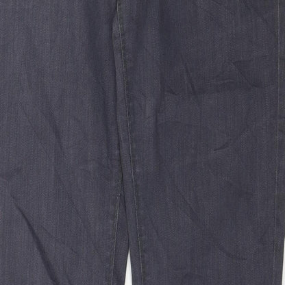 Womens UK Size 12 TALLY WEiJL Regular Fit Skinny Grey Jeans