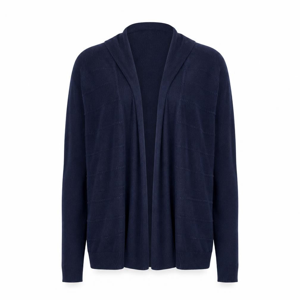 Womens UK Size 14 Maine Blue Cardigan Jumper