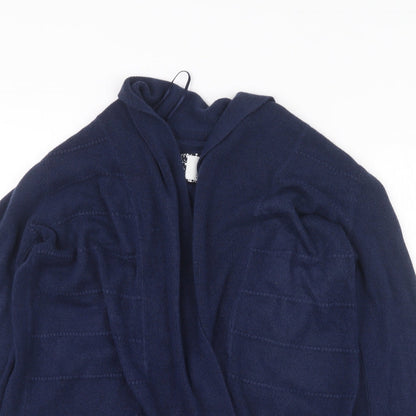 Womens UK Size 14 Maine Blue Cardigan Jumper