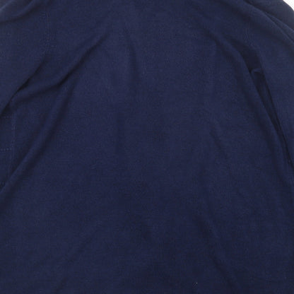 Womens UK Size 14 Maine Blue Cardigan Jumper