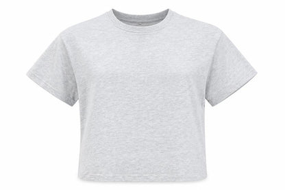 Front view of Next girls’ grey basic t-shirt, size 16, years