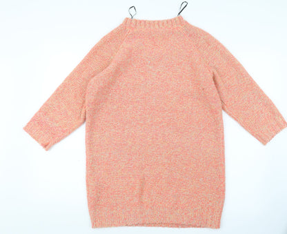Womens UK Size XS H&M Pink Pullover Jumper