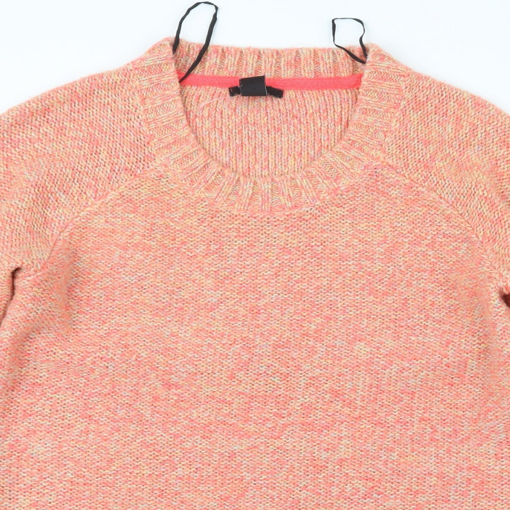 Womens UK Size XS H&M Pink Pullover Jumper