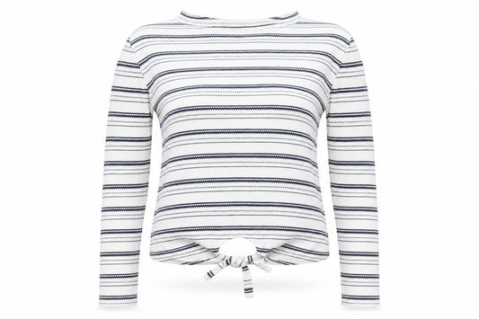 Womens UK Size M Pull&Bear White Pullover Jumper