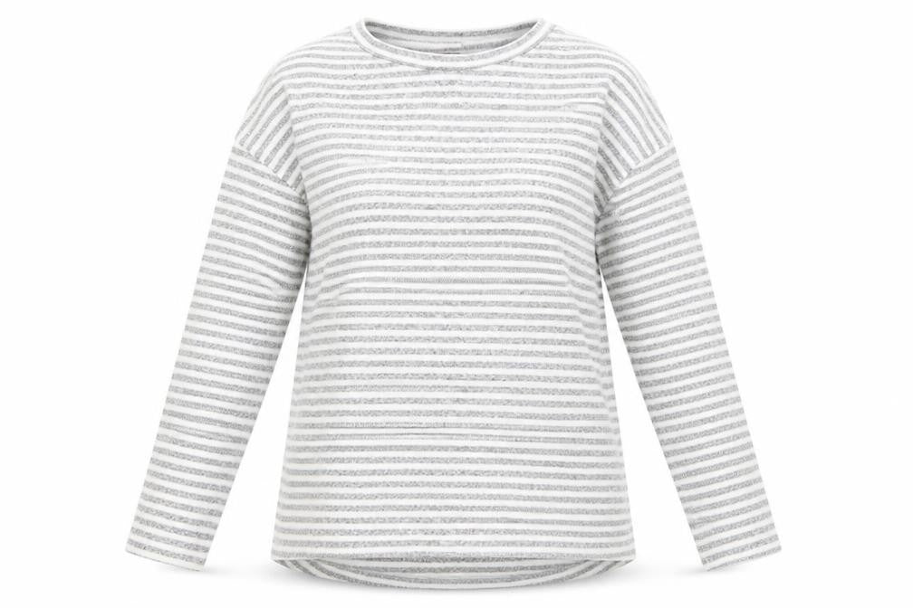 Womens UK Size 12 Peacocks Grey Pullover Jumper