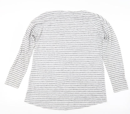 Womens UK Size 12 Peacocks Grey Pullover Jumper