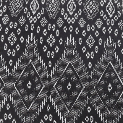 New Look Womens Black Geometric  Straight & Pencil Skirt Size 12