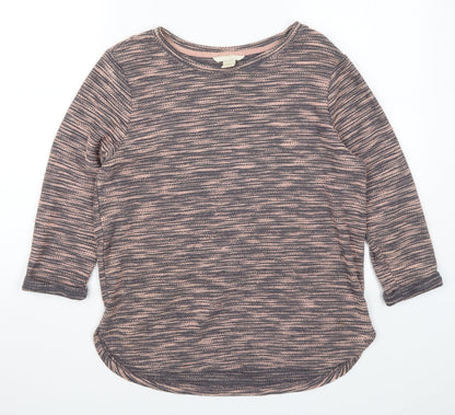 Womens UK Size XS H&M Pink Pullover Jumper