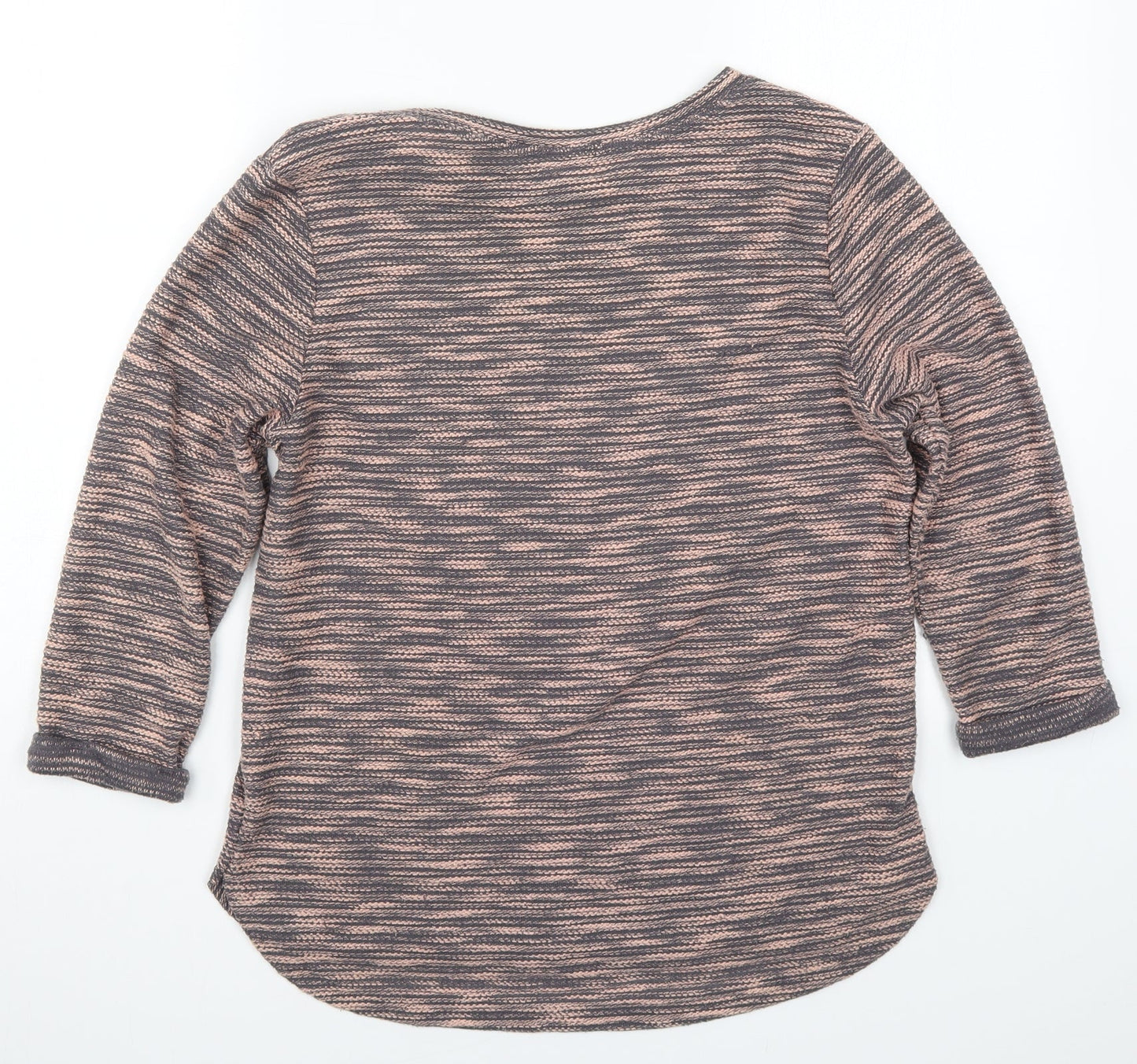 Womens UK Size XS H&M Pink Pullover Jumper