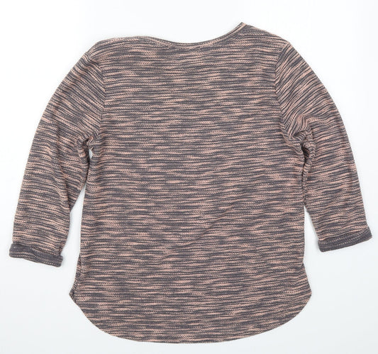 Womens UK Size XS H&M Pink Pullover Jumper
