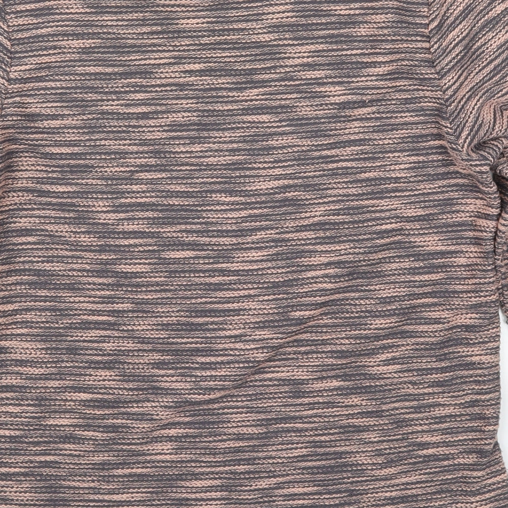 Womens UK Size XS H&M Pink Pullover Jumper