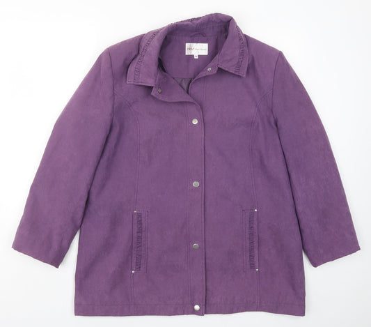 Womens UK Size 18 EWM Purple Jacket