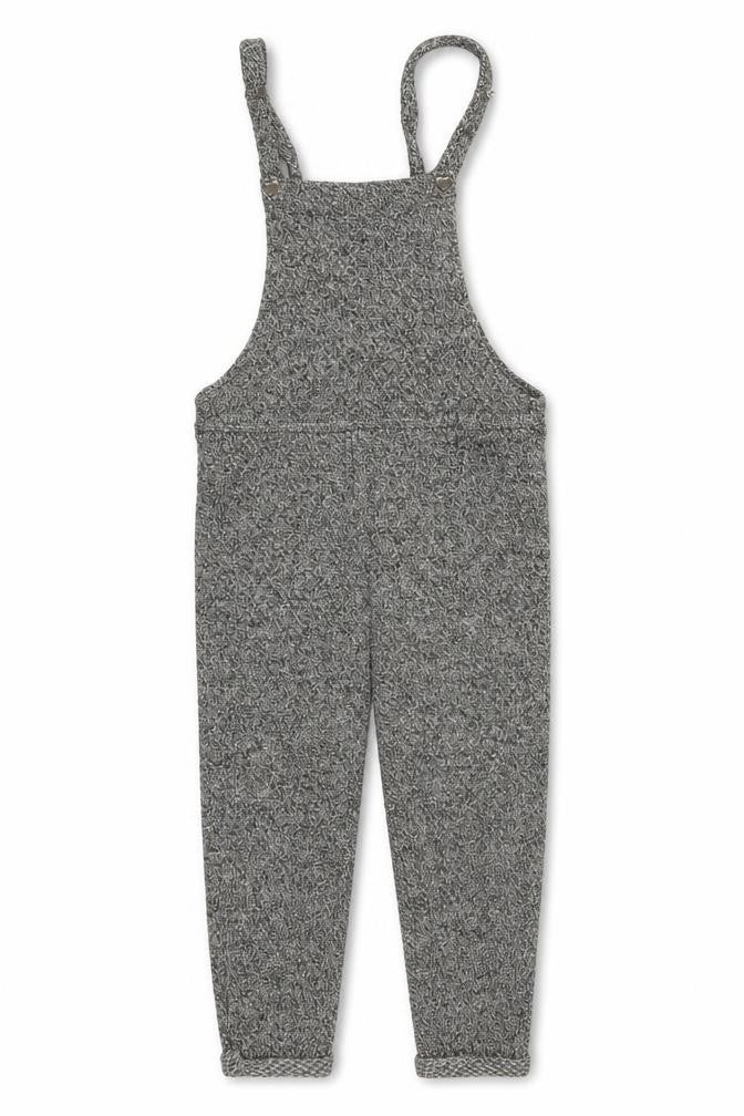 Front view of H&M girls’ grey jumpsuit one-piece, size 3, years