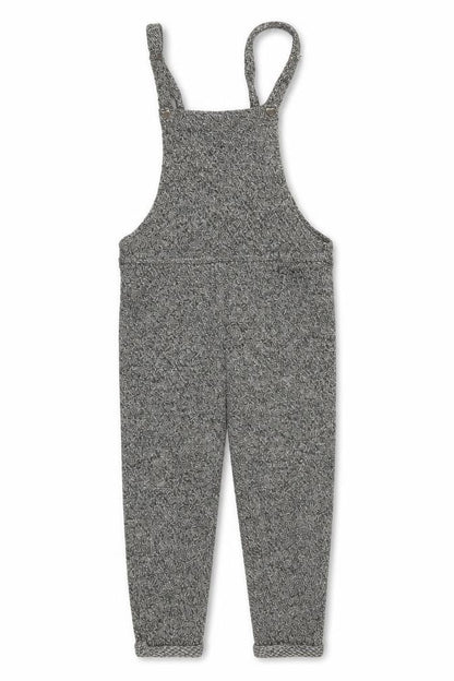 Front view of H&M girls’ grey jumpsuit one-piece, size 3, years