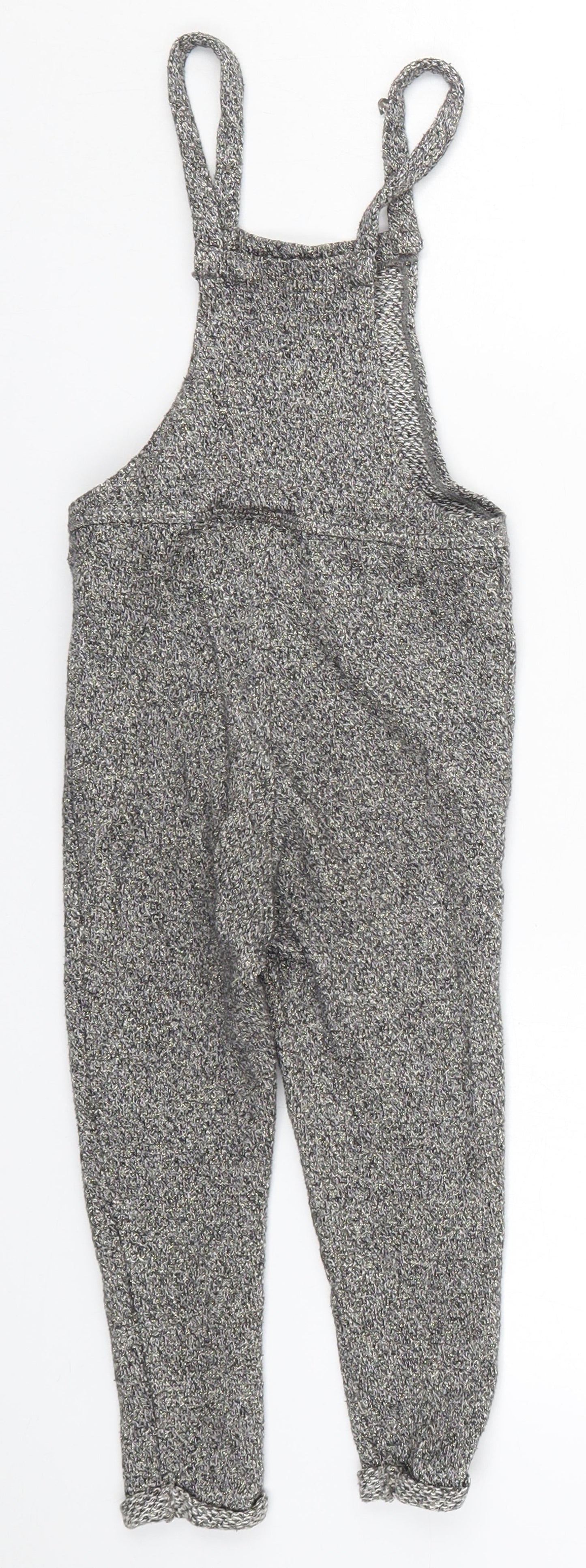H&M Girls Grey   Jumpsuit One-Piece Size 3 Years