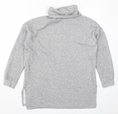 Womens UK Size M New Look Grey Pullover Jumper