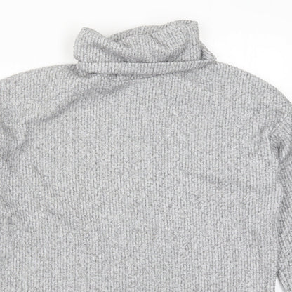 Womens UK Size M New Look Grey Pullover Jumper