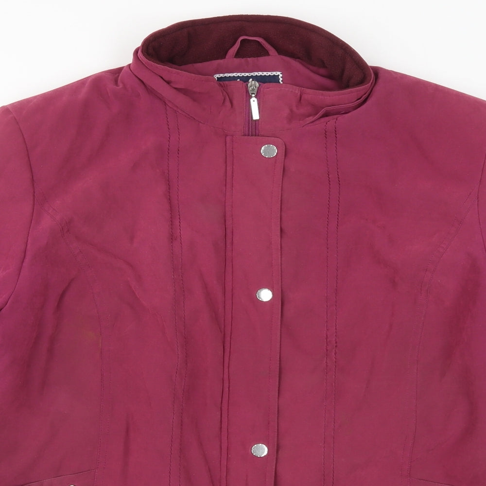 Womens UK Size 18 Isle Pink Overcoat