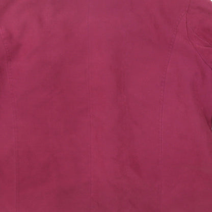 Womens UK Size 18 Isle Pink Overcoat