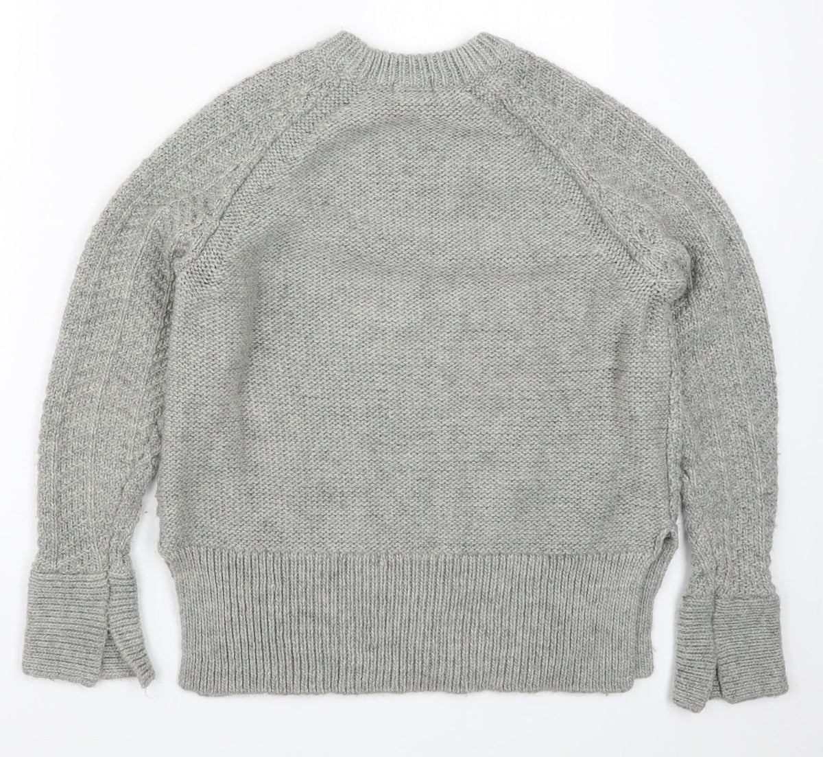 Womens UK Size S H&M Grey Pullover Jumper