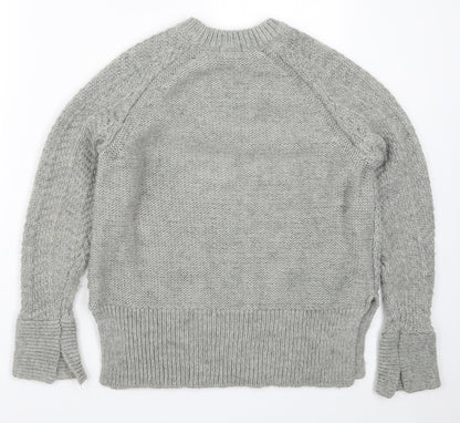 Womens UK Size S H&M Grey Pullover Jumper