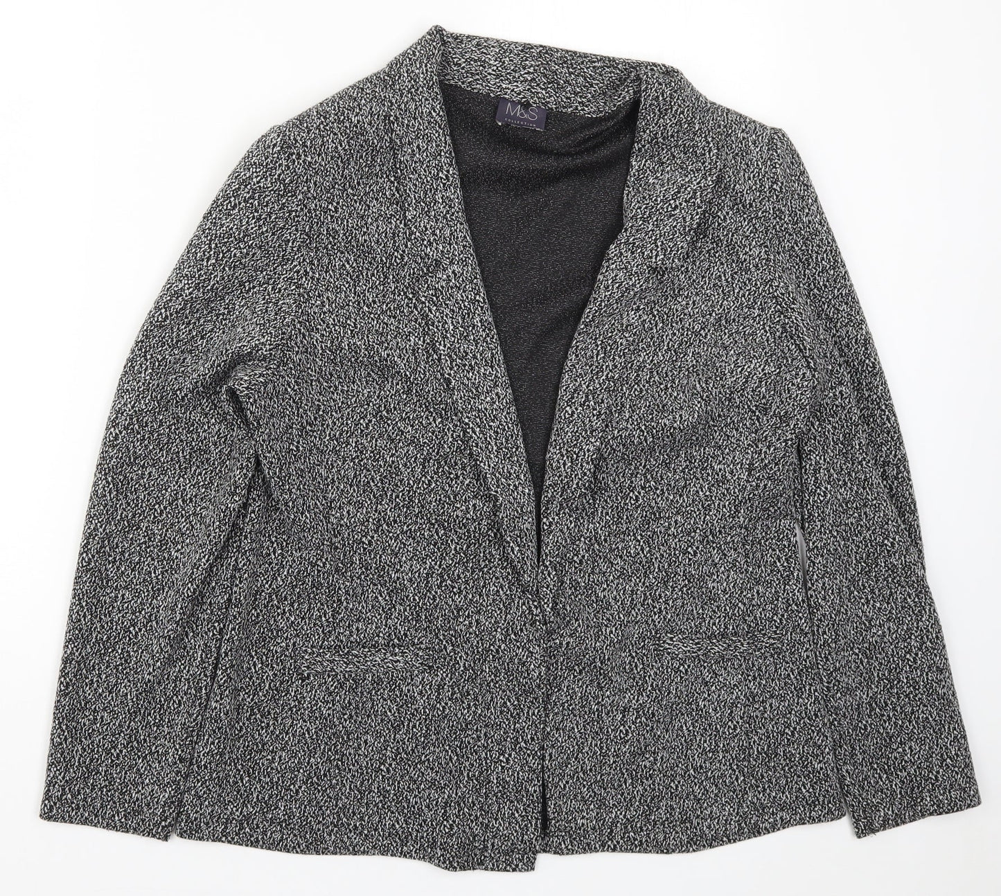 Womens UK Size 14 Marks and Spencer Grey Jacket