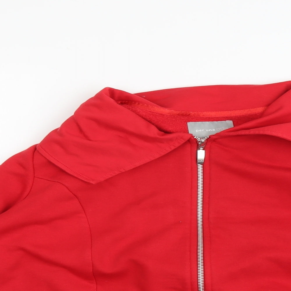 Womens UK Size L Per Una Red Jacket