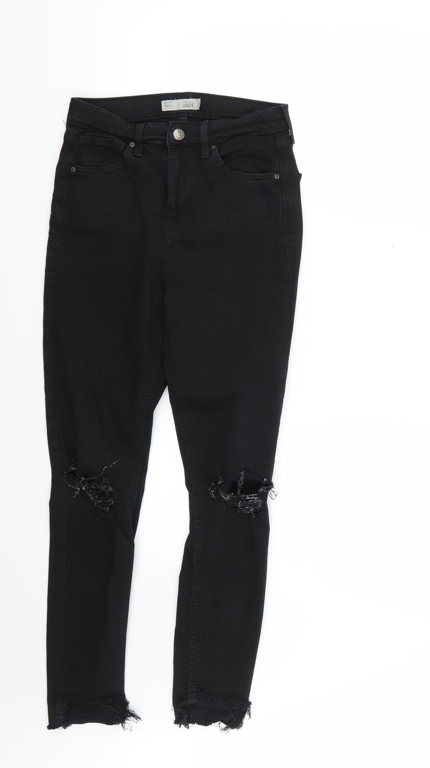 New Look Mens Black   Skinny Jeans Size 28 L25 in